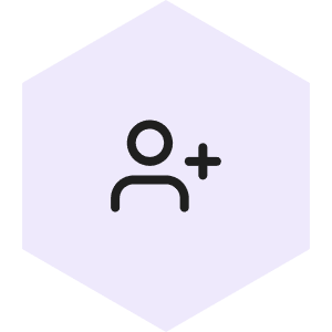 Enroll supervisee icon